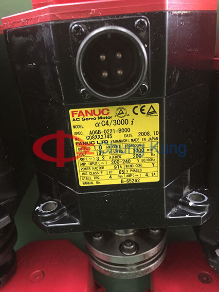 A06B-0221-B000 AC SERVO MOTOR aC4-3000i