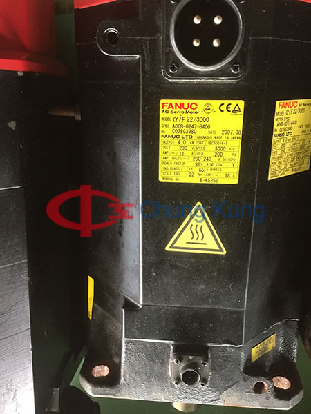 A06B-0247-B400 AC SERVO MOTOR aiF22-3000