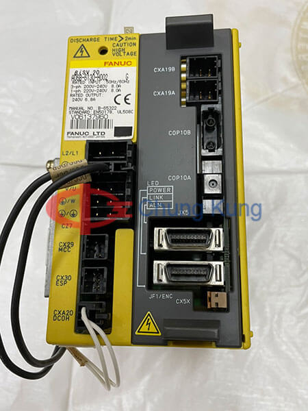 A06B-6130-H002 FIBER OPTIC BETA i SERVO MODULE MDL BSVM1-20i