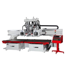 RO-203ATC-2T model moving table cnc router